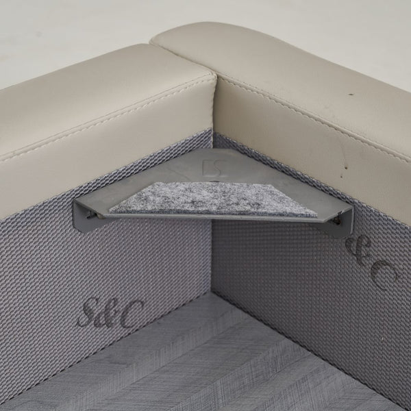 Elyra<br> Base elevable con detalles dorados SZ6319