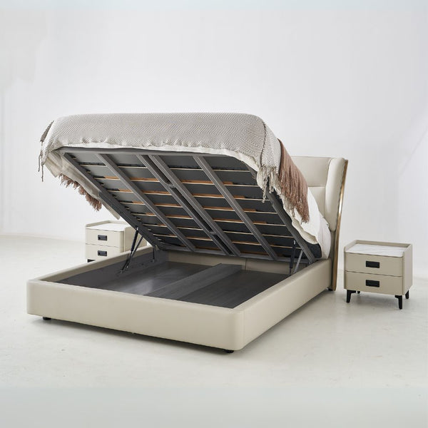 Elyra<br> Base elevable con detalles dorados SZ6319